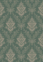 4532 Sofia Green Anno Wallpaper by Boråstapeter