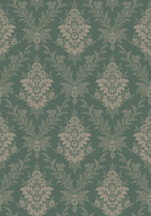 4532 Sofia Green Anno Wallpaper by Boråstapeter