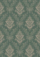 Sofia Green Anno Wallpaper by Boråstapeter