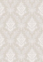 4533 Sofia Grey and White Anno Wallpaper by Boråstapeter