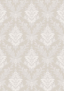 4533 Sofia Grey and White Anno Wallpaper by Boråstapeter