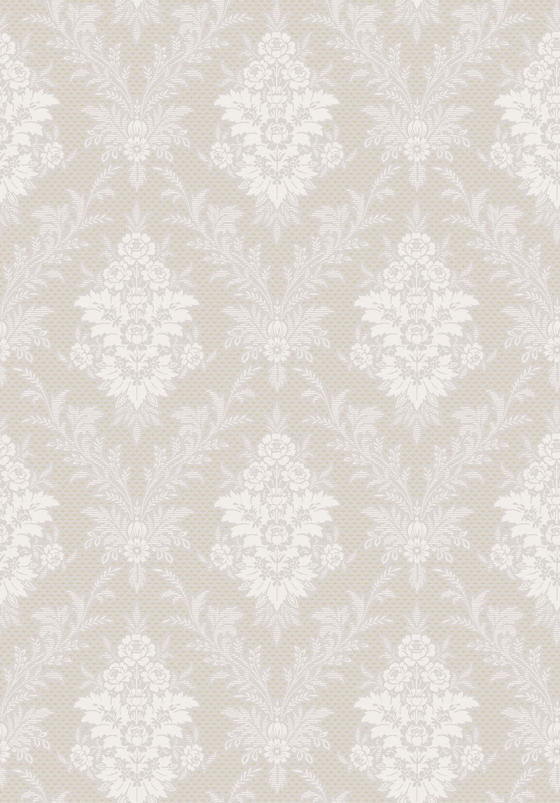 4533 Sofia Grey and White Anno Wallpaper by Boråstapeter