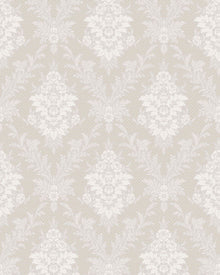 4533 Sofia Grey and White Anno Wallpaper by Boråstapeter
