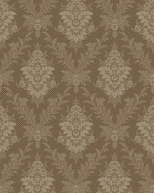 4534 Sofia Brown Anno Wallpaper by Boråstapeter
