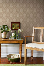 4534 Sofia Brown Anno Wallpaper by Boråstapeter
