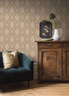 4534 Sofia Brown Anno Wallpaper by Boråstapeter