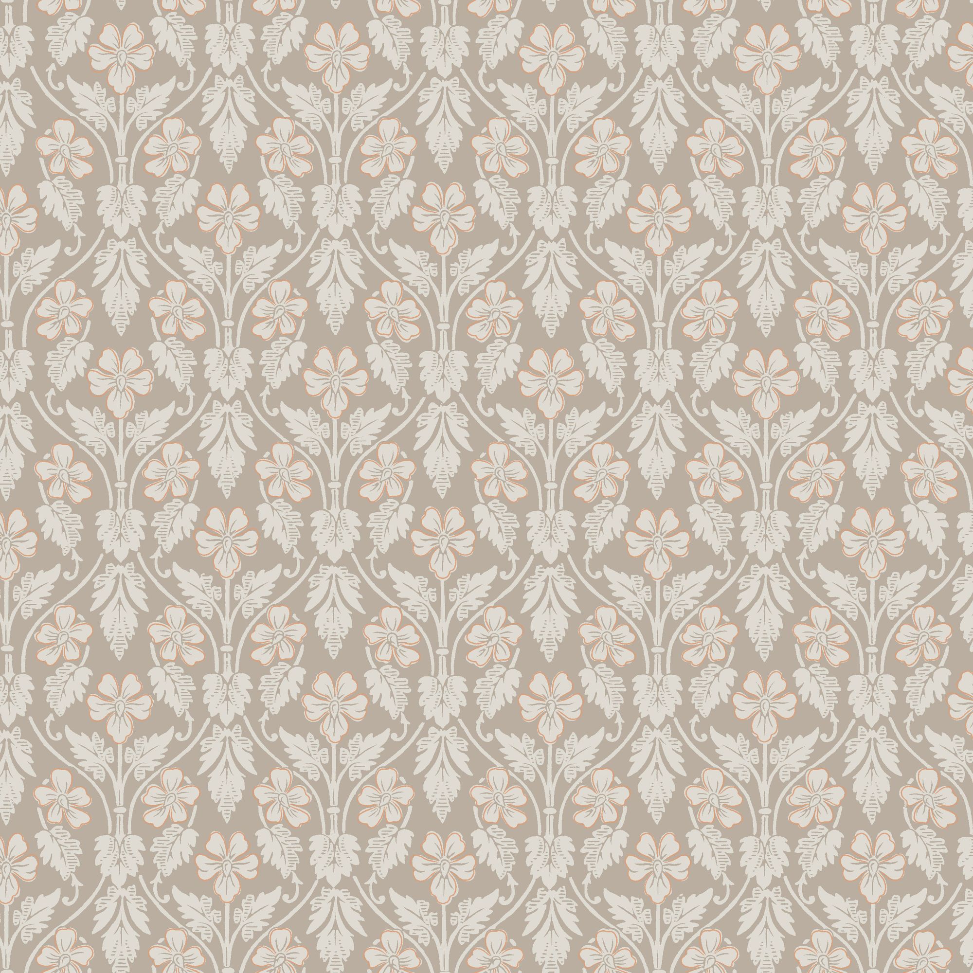 4536 Nora Beige Anno Wallpaper by Boråstapeter