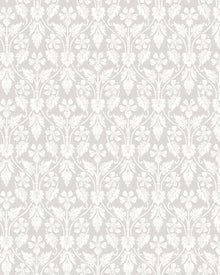 4537 Nora Grey and White Anno Wallpaper by Boråstapeter