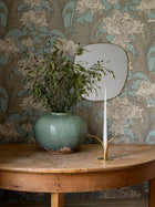 4538 Siri Blue and Beige Anno Wallpaper by Boråstapeter