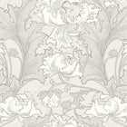 4540 Siri Grey and White Anno Wallpaper by Boråstapeter