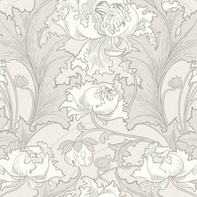 4540 Siri Grey and White Anno Wallpaper by Boråstapeter