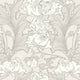 Siri Grey and White Anno Wallpaper by Boråstapeter