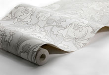 4540 Siri Grey and White Anno Wallpaper by Boråstapeter