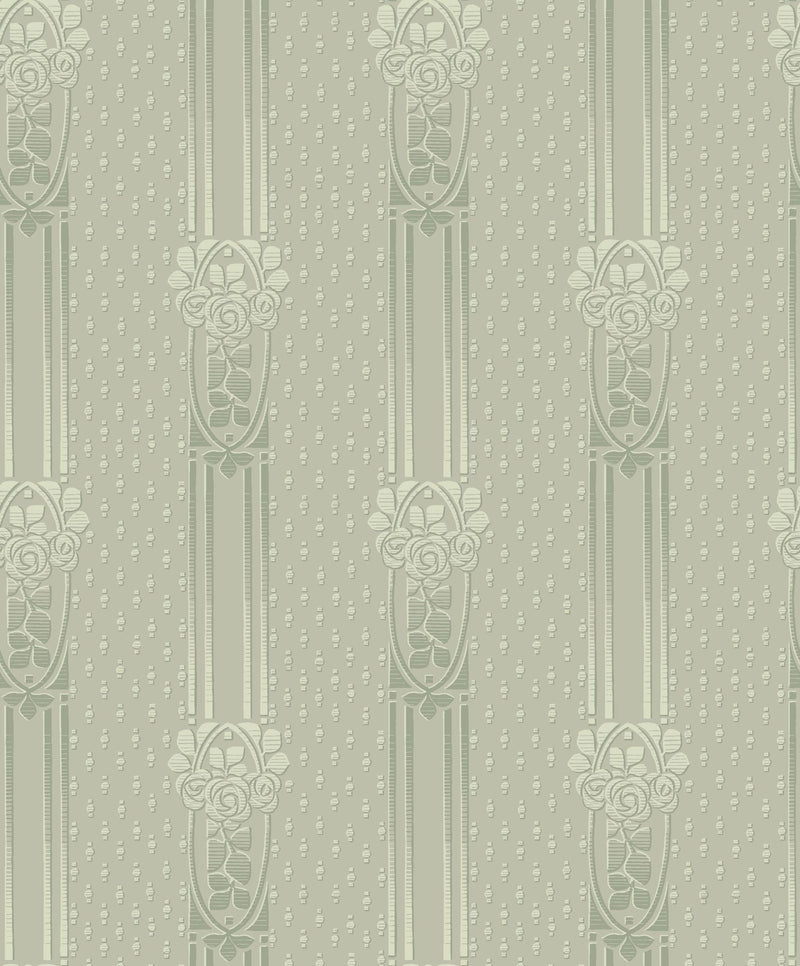 4542 Ellen Green Anno Wallpaper by Boråstapeter
