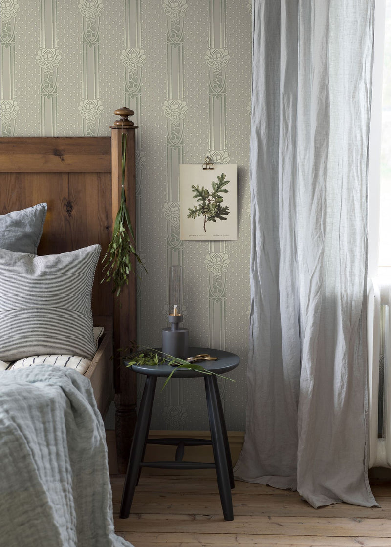 4542 Ellen Green Anno Wallpaper by Boråstapeter
