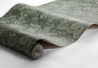 4544 Waldemar Dark Green Icons Wallpaper by Boråstapeter