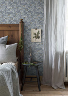 4545 Waldemar Light Blue Anno Wallpaper by Boråstapeter