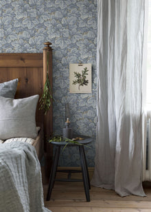 4545 Waldemar Light Blue Anno Wallpaper by Boråstapeter