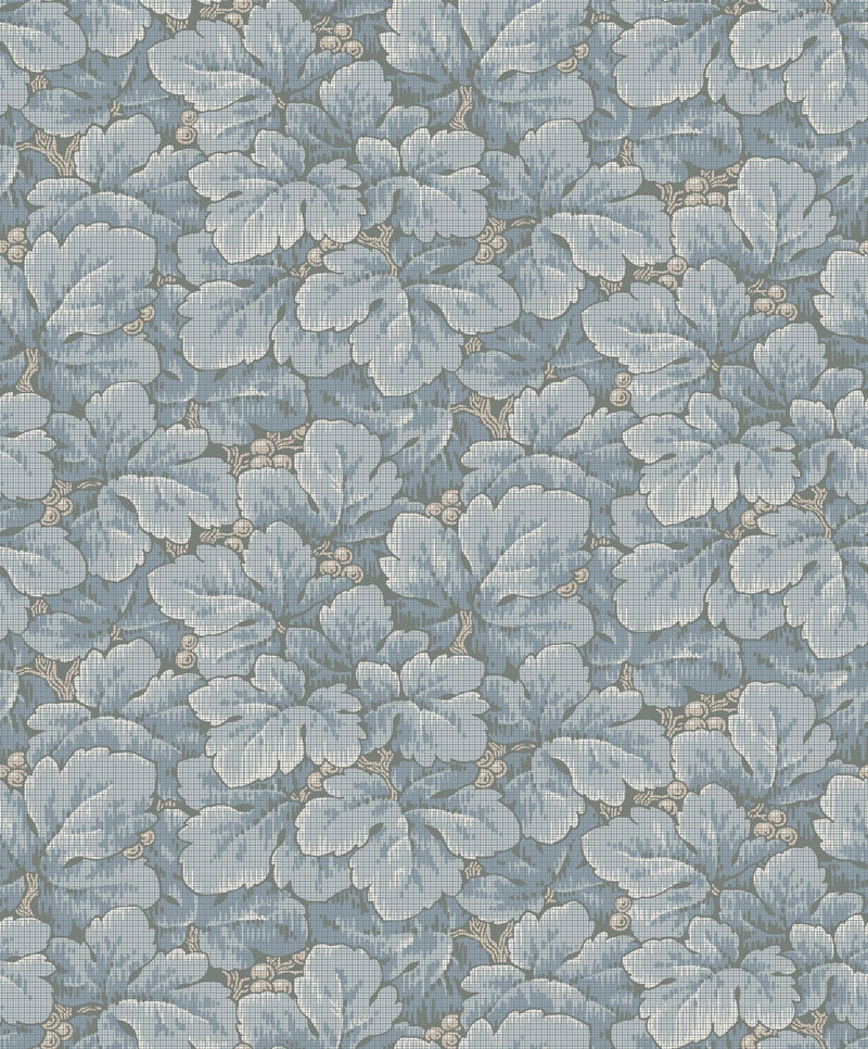 4545 Waldemar Light Blue Anno Wallpaper by Boråstapeter