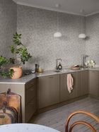 4546 Waldemar Light Grey and Beige Anno Wallpaper by Boråstapeter
