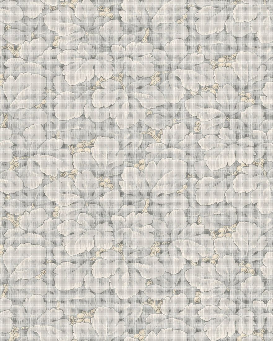 4546 Waldemar Light Grey and Beige Anno Wallpaper by Boråstapeter