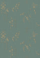 Ulricehamn Green Anno Wallpaper by Boråstapeter