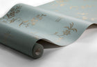 4547 Ulricehamn Green Anno Wallpaper by Boråstapeter