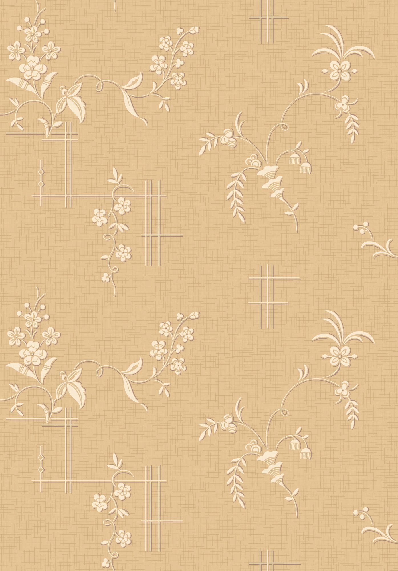 4548 Ulricehamn Yellow Anno Wallpaper by Boråstapeter