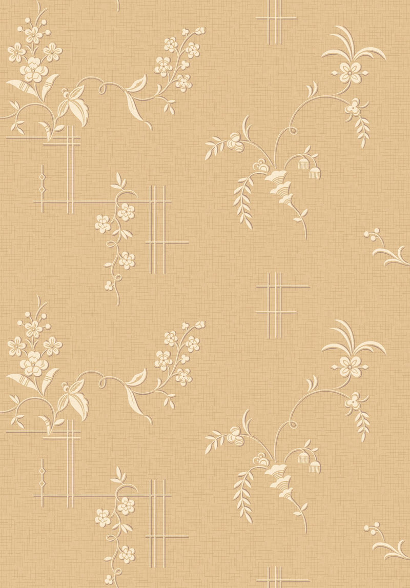 4548 Ulricehamn Yellow Anno Wallpaper by Boråstapeter