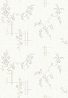 4549 Ulricehamn White and Grey Anno Wallpaper by Boråstapeter