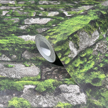 45731 Stone Optic Bricks and More Green Wallpaper By Galerie