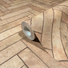 45760 Stone Optic Bricks and More Beige Wallpaper By Galerie