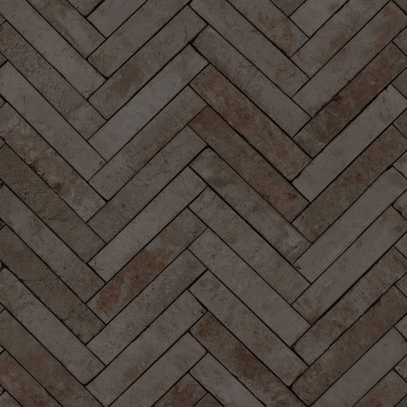 45761 Stone Optic Bricks and More Anthracite Wallpaper By Galerie