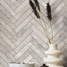 45762 Stone Optic Bricks and More Grey Wallpaper By Galerie
