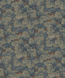 4587 Waldemar Dark Blue and Green Icons Wallpaper by Boråstapeter