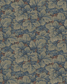 4587 Waldemar Dark Blue and Green Icons Wallpaper by Boråstapeter