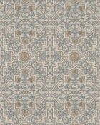 4589 Rosenvinge Light Beige and Yellow Anno Wallpaper by Boråstapeter