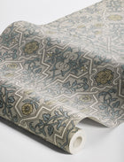 4589 Rosenvinge Light Beige and Yellow Anno Wallpaper by Boråstapeter
