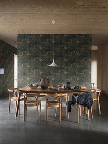 4701 Northern Forest Multi and Blue Wallpaper by Boråstapeter