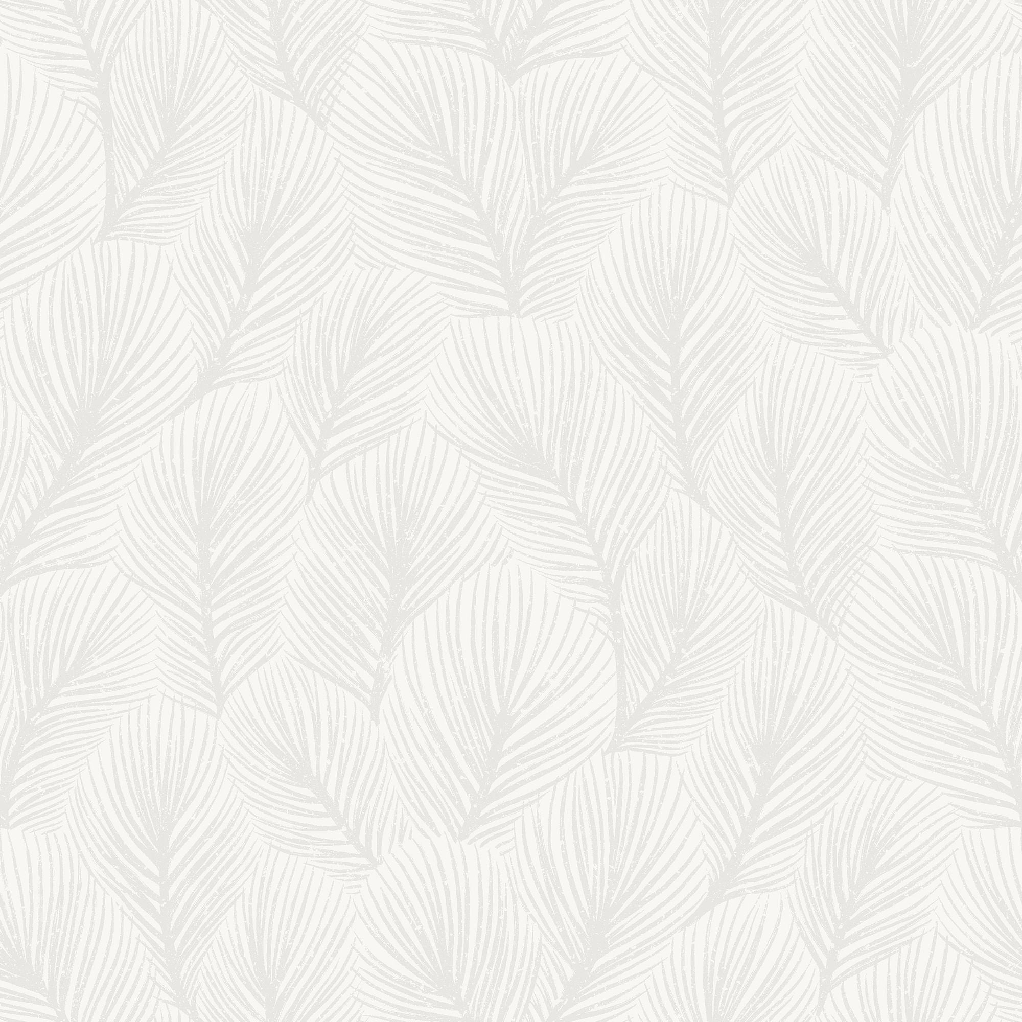 4705 Pine Tree White and Beige Wallpaper by Boråstapeter