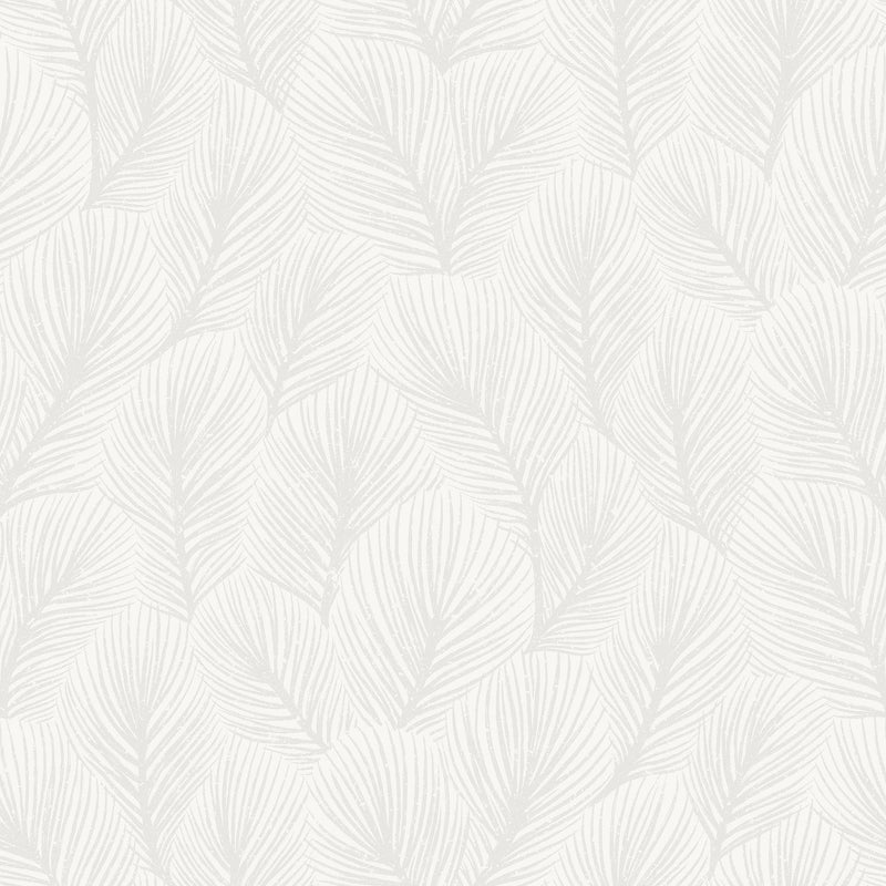 4705 Pine Tree White and Beige Wallpaper by Boråstapeter
