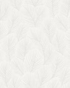 4705 Pine Tree White and Beige Wallpaper by Boråstapeter