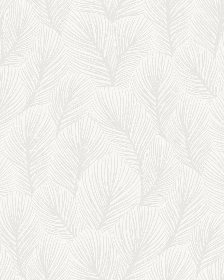4705 Pine Tree White and Beige Wallpaper by Boråstapeter