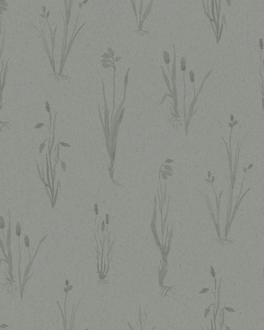 4710 Moorland Grey Wallpaper by Boråstapeter