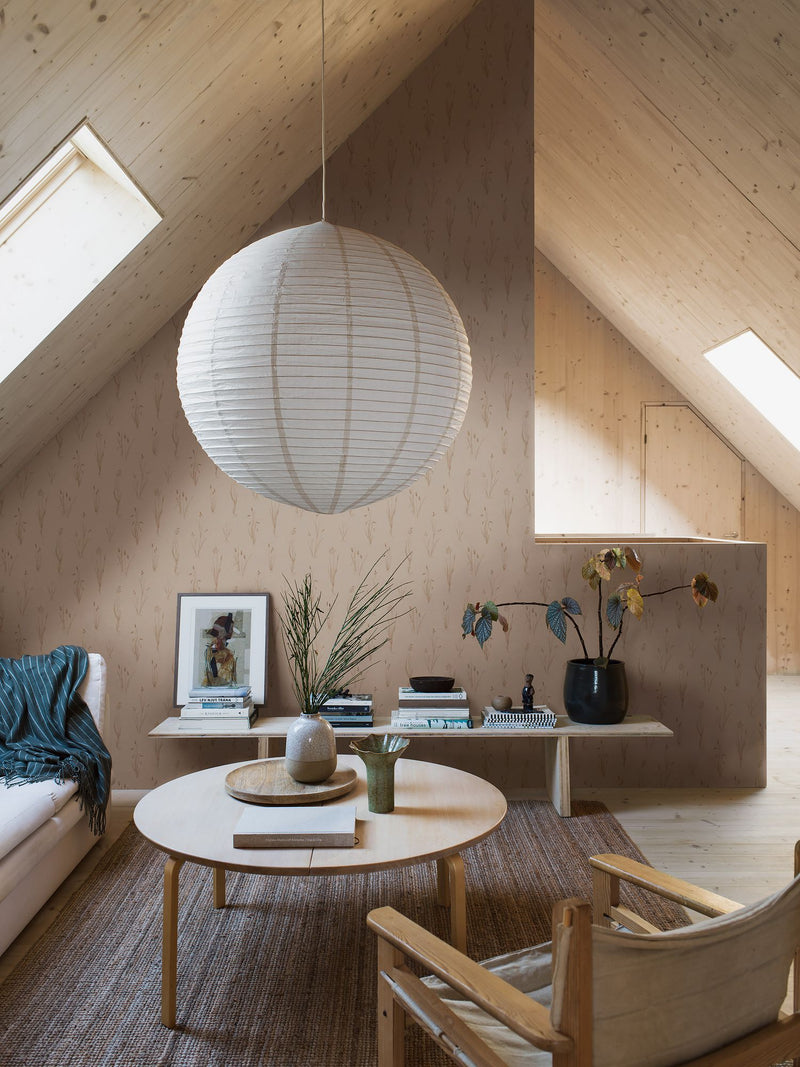 4711 Moorland Beige Wallpaper by Boråstapeter