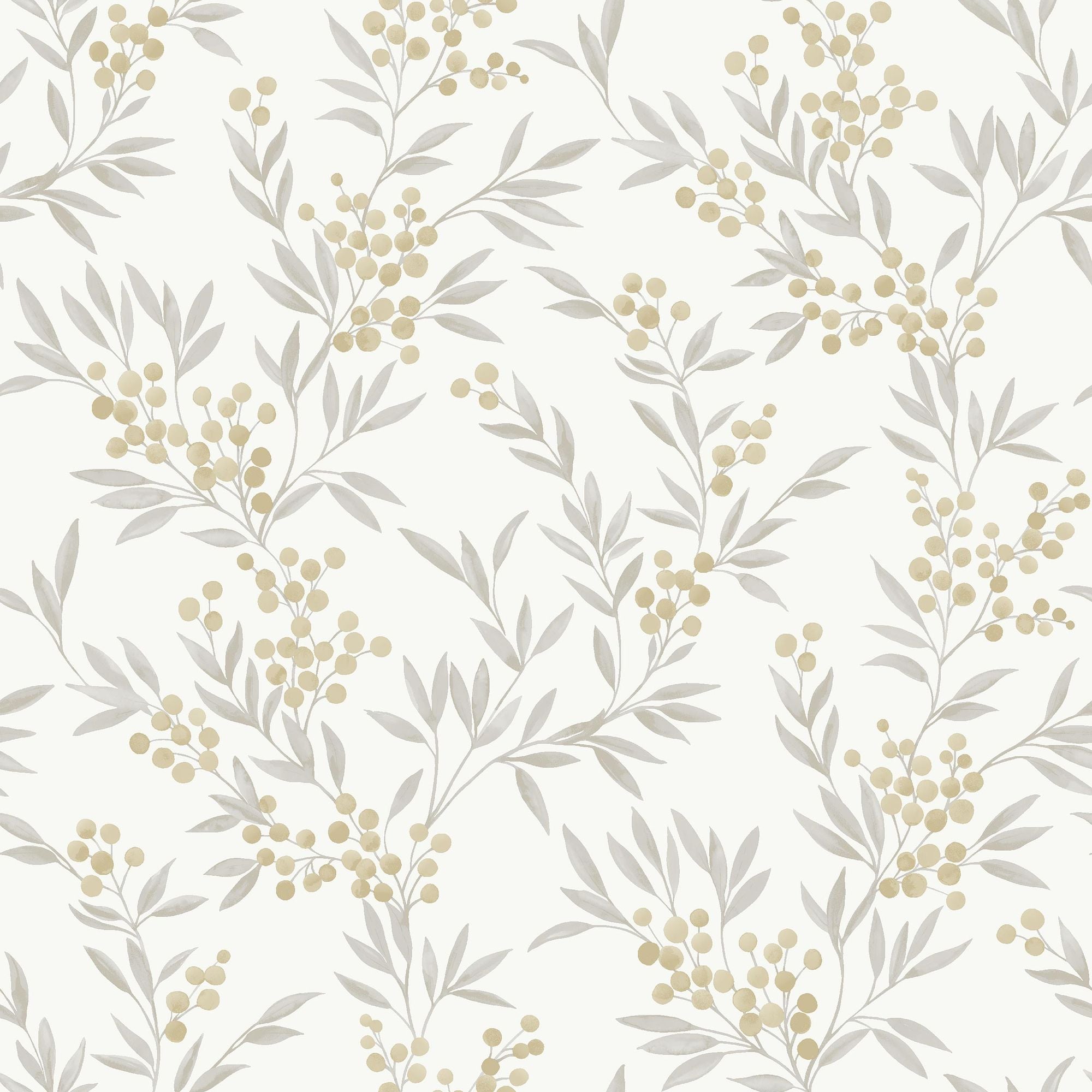 4713 Forest Berries Multi and White Wallpaper by Boråstapeter