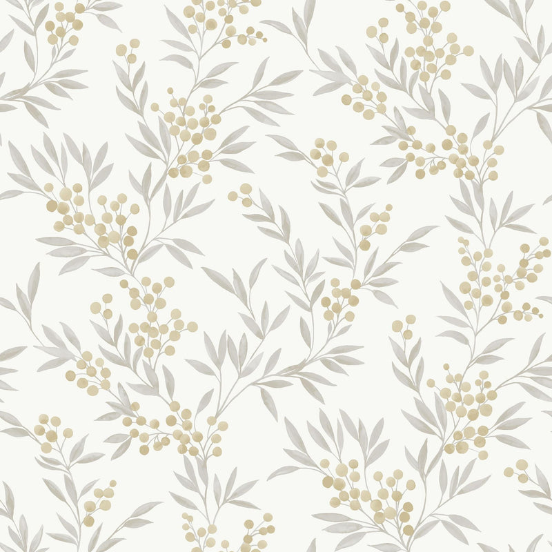 4713 Forest Berries Multi and White Wallpaper by Boråstapeter