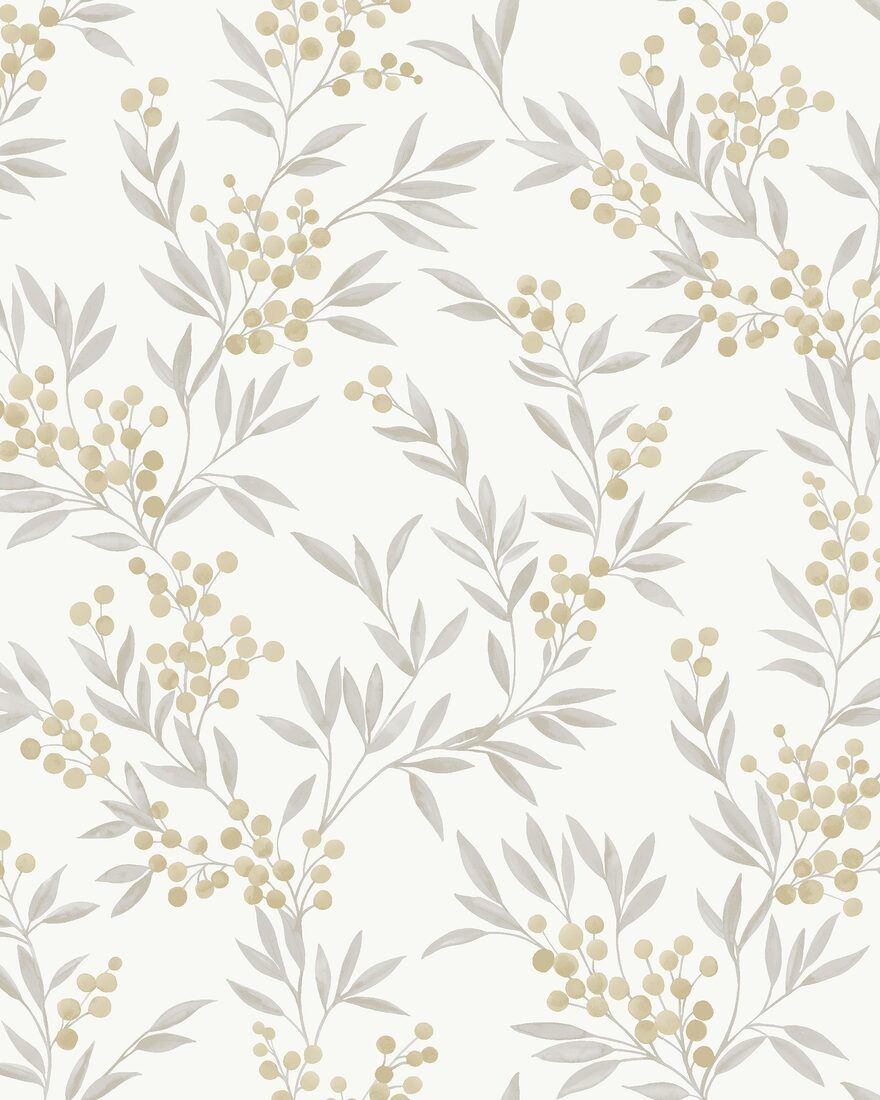 4713 Forest Berries Multi and White Wallpaper by Boråstapeter