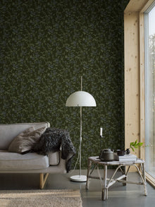 4715 Forest Berries Multi and Green Wallpaper by Boråstapeter