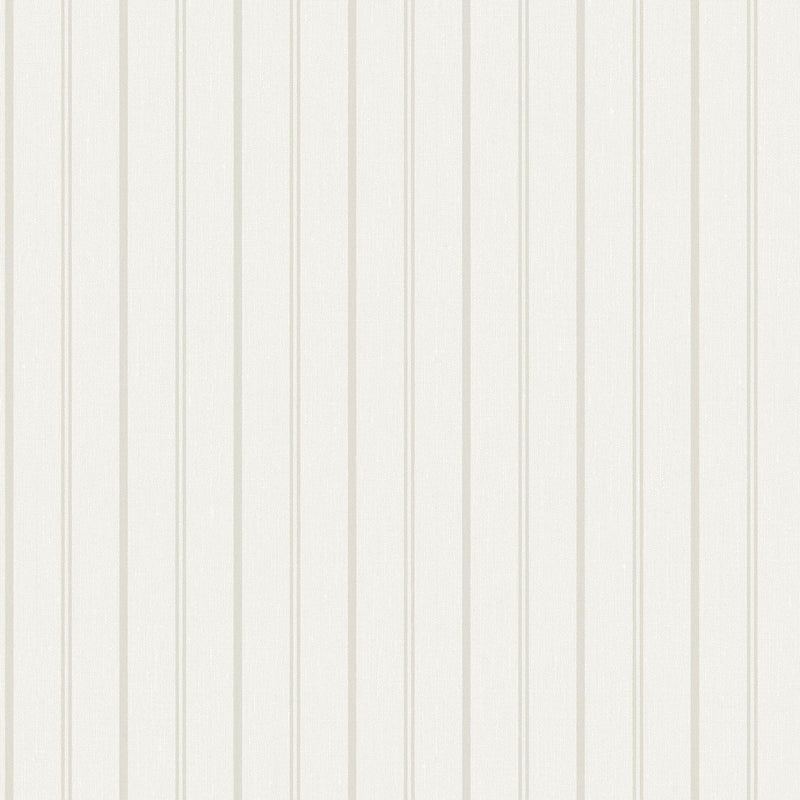 4716 Woodland Stripe White and Grey Wallpaper by Boråstapeter